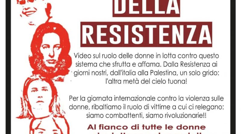 Presentazione “Il filo rosso della resistenza” – 24 novembre @circolo Il Picchetto