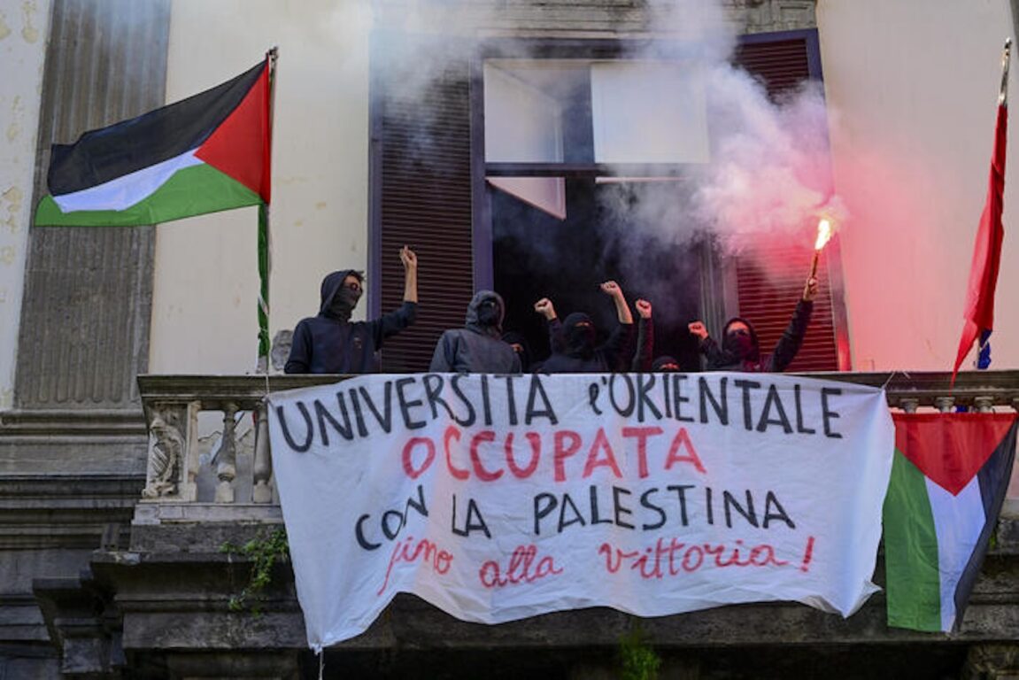 Dalle università alla Palestina! Collegamento con la Rete Studenti per la Palestina Napoli